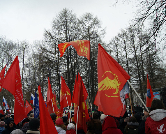 В Ижевске на митинге выразили обеспокоенность событиями на Украине