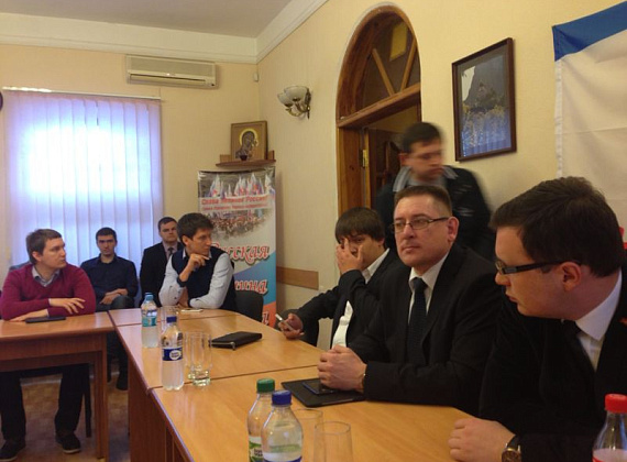 Делегация "РОДИНЫ" и инвесторов в Крыму, 12 и 13 апреля 2014 г.