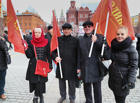 Митинг-концерт на Красной площади в поддержку принятия Крыма в состав РФ, 18 марта 2014 г.