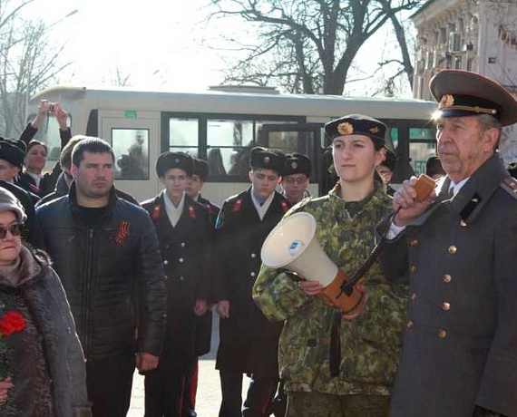 Патриоты Новочеркасска  участвовали в автопробеге в честь 72-й годовщины освобождения города
