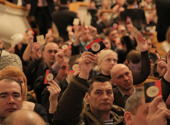 Визит Алексея Журавлёва на Донбасс, 27.02-01.03.2015