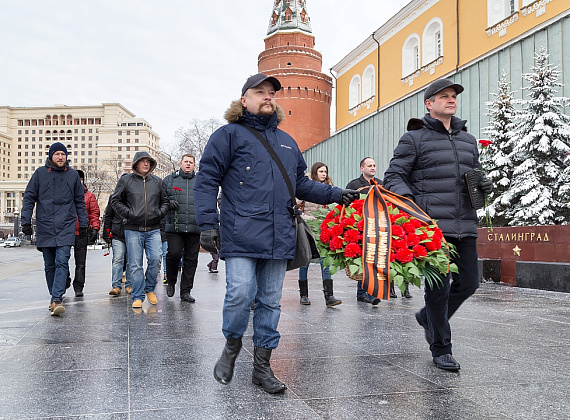 Партия "РОДИНА" почтила память погибших за Воронеж, 25.01.2015