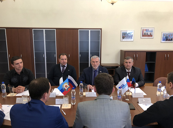 Рабочий визит Алексея Журавлева в ЛНР, 1-2.11.2019 г.