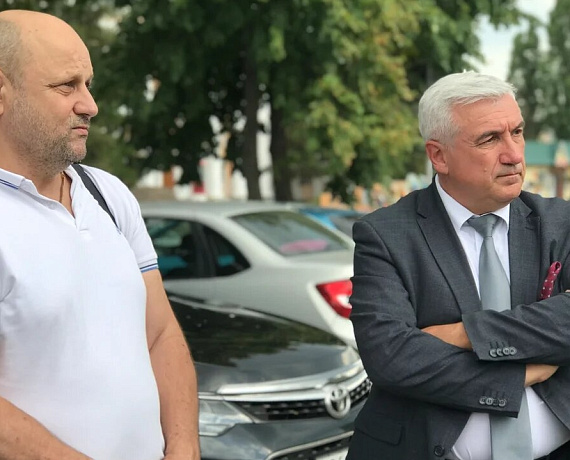 Радинович совершил рабочую поездку в Ольховатский район Воронежской области