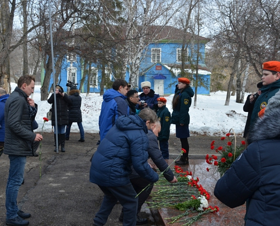 Ульяновские соратники приняли участие в реконструкции боя, в котором погиб Александр Матросов