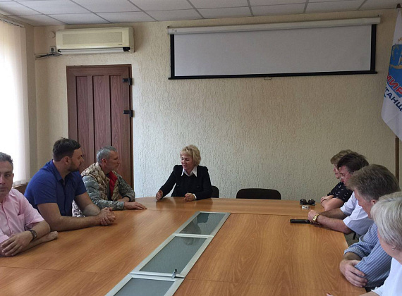 Рабочий визит Алексея Журавлёва в ЛНР, 11.06.2016