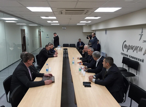 Визит Алексея Журавлёва в Новосибирскую область, 21.12.2015