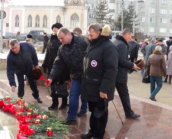 Тульские патриоты почтили память Неизвестного солдата