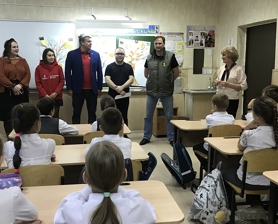 Валерий Барсук принял участие в проведении эколого-патриотической викторины "Защитники природы"