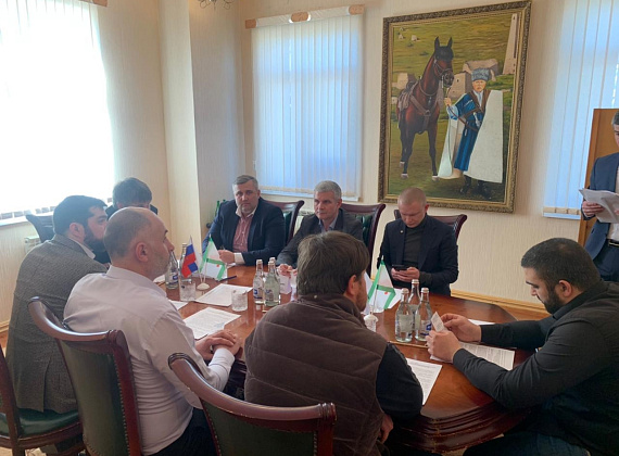 Рабочий визит Алексея Рылеева, Романа Лобзина и Владимира Лактюшина в Республику Ингушетия, 04.03.2021