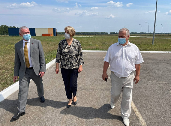 Рабочий визит Алексея Журавлева в Тамбовскую область, 28.07.2021