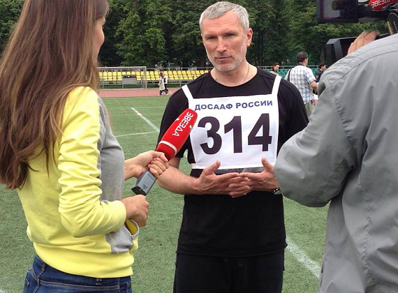 Алексей Журавлёв сдаёт нормы ГТО, 20.06.2015