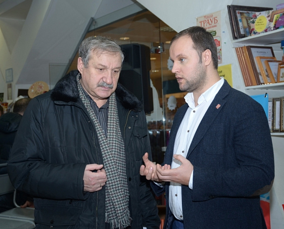 Ульяновские социал-патриоты встретились с Павлом Губаревым
