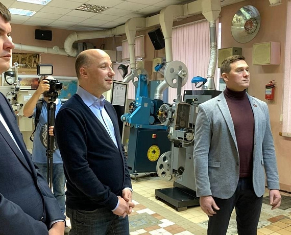 В преддверии Дня студента депутат партии "РОДИНА" Сергей Захаров посетил Сергиево-Посадский ВГИК