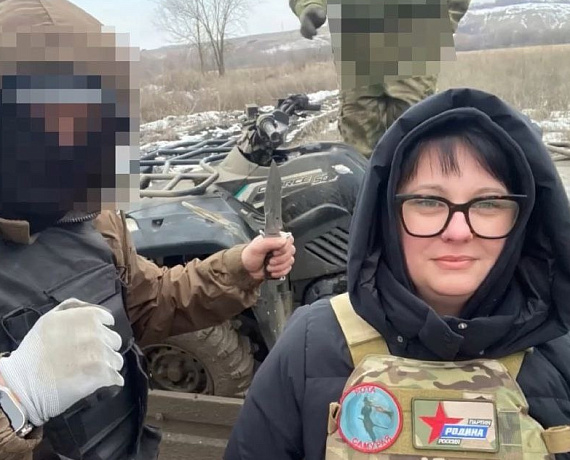 Елена Коньшина доставила гумпомощь в зону СВО