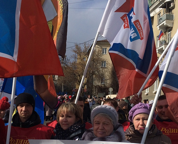 Саратовские активисты приняли участие в митинге-концерте "Мы вместе!"