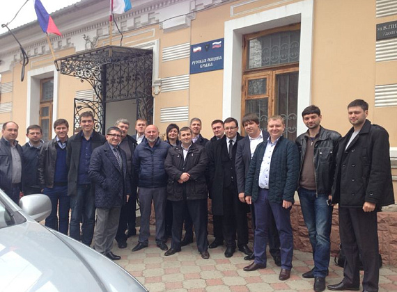 Делегация "РОДИНЫ" и инвесторов в Крыму, 12 и 13 апреля 2014 г.