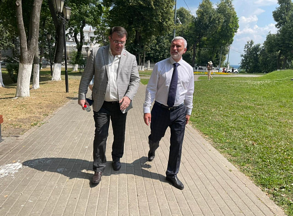 Рабочий визит Алексея Журавлев во Владимирскую область, 27.06.2021