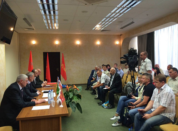 Визит Алексея Журавлёва в Рязанскую область, 23.06.2015