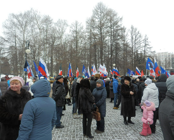 В Ижевске на митинге выразили обеспокоенность событиями на Украине