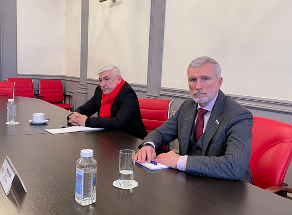 Встреча Алексея Журавлева с лидером партии "Сербские правые", 01.02.2021