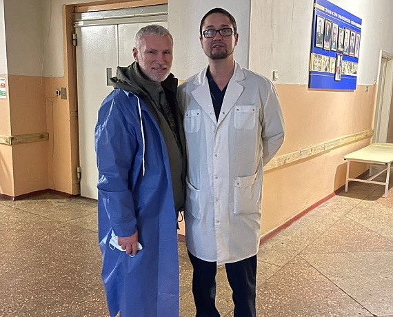Алексей Журавлев и Дмитрий Рогозин посетили город Горловку