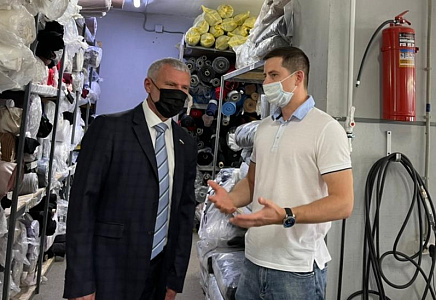 Лидер "РОДИНЫ" оценил знаменитый ивановский текстиль