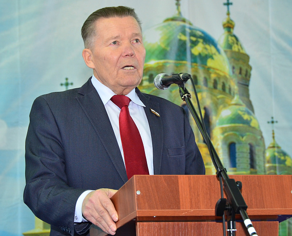 Сергей Сорокин принял участие в праздновании Престольного праздника Храма Святого Апостола Андрея Первозванного