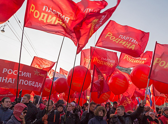 Партия "РОДИНА" - на акции "Мы едины!", 04.11.2014 (2 часть)