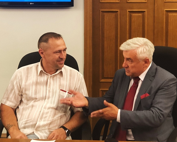 Любомир Радинович выступил на заседании Клуба политологов в Воронежской областной Думе.