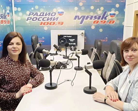 Председатель Тамбовской гордумы Елена Леонова стала гостем "Радио России – Тамбов"