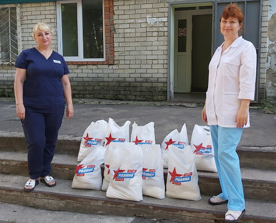 Воронежская "РОДИНА" оказала помощь больницам пяти районов области