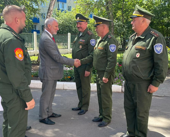 Алексей Журавлев встретился с казаками Омской области