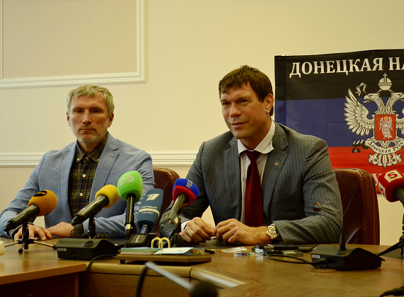 Алексей Журавлёв в Донецке: пресс-конференция, общение с прессой, интервью (часть 2), 12 июня 2014 г.