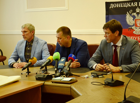 Алексей Журавлёв в Донецке: пресс-конференция, общение с прессой, интервью (часть 2), 12 июня 2014 г.