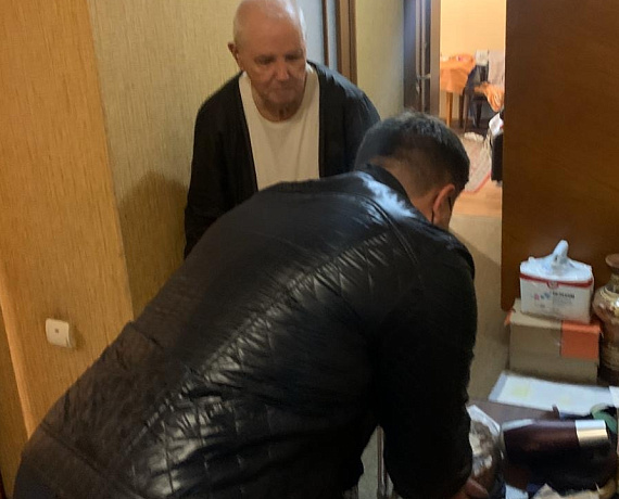 Соратники в Воронежской области поздравили ветеранов с праздником