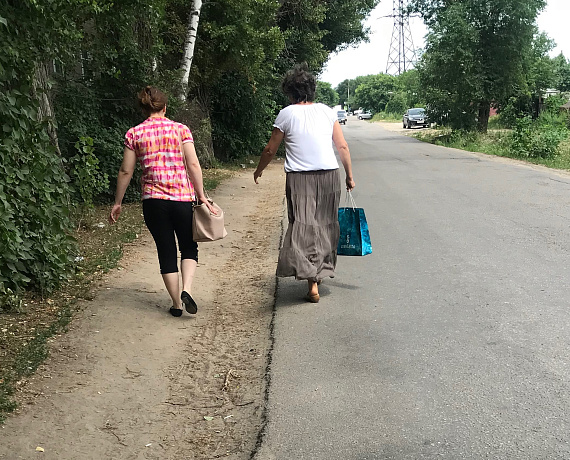 При поддержке Алексея Журавлева жители Воронежа добились ремонта тротуара