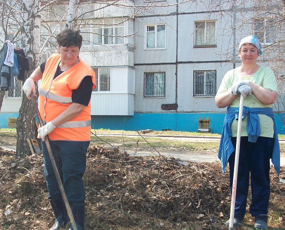 Жигулевские активисты провели партийный субботник