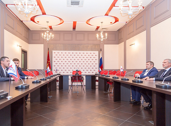 Встреча Алексея Журавлёва с руководством сербской партии "Двери", 02.10.2015