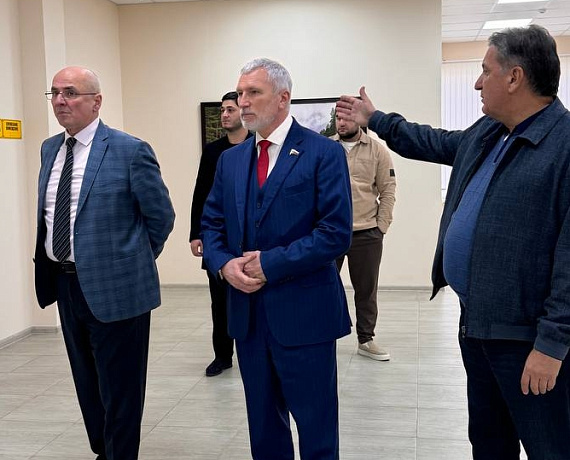 Алексей Журавлев посетил филиал фонда "Защитники Отечества" в КБР