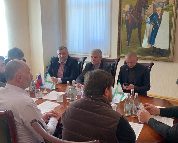 Рылеев, Лобзин и Лактюшин посетили с рабочим визитом Республику Ингушетия
