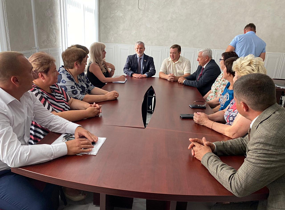 Рабочий визит Алексея Журавлева в Воронежскую область 05-06.09.2020 г.