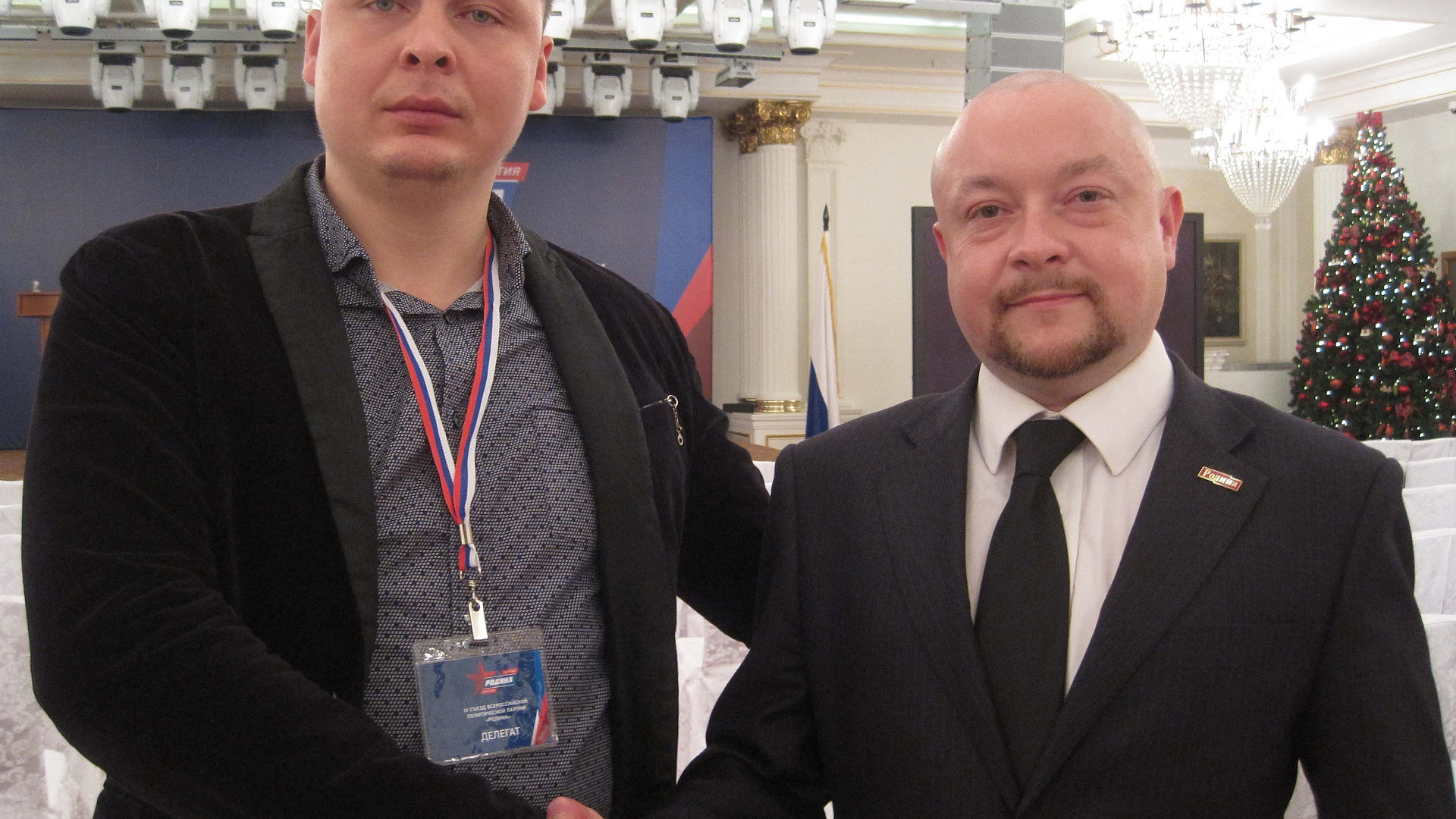 Федор Лугинин: Скрепим рукопожатием наше единство в Новом 2018 году!