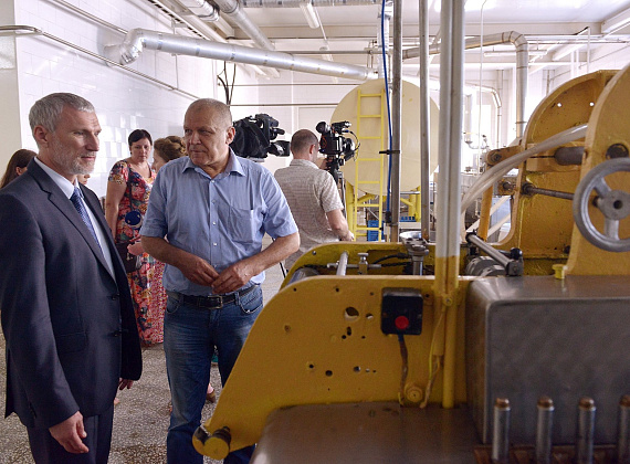 Алексей Журавлев посетил крупные промышленные предприятия Воронежской области, 05.08.2016