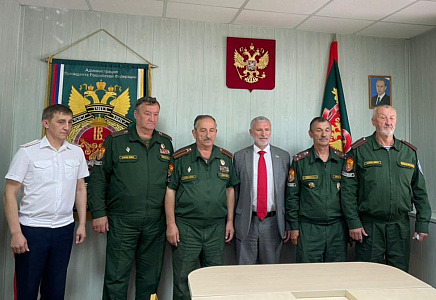 Алексей Журавлев встретился с казаками Омской области