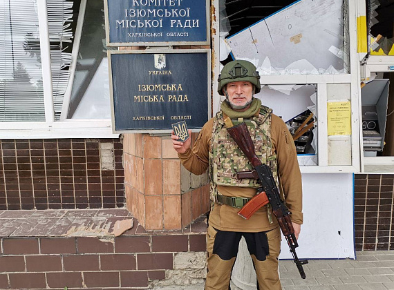 День Великой Победы Алексей Журавлев провел на передовой в Донбассе, 09.05.2022