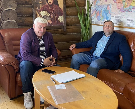 Алексей Рылеев обсудил с Любомиром Радиновичем избирательную кампанию в Воронежской области