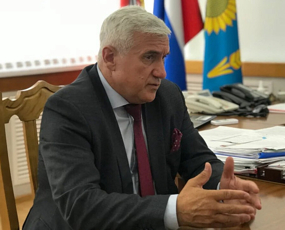 Лидер Воронежской "РОДИНЫ" встретился с главой Россошанского района