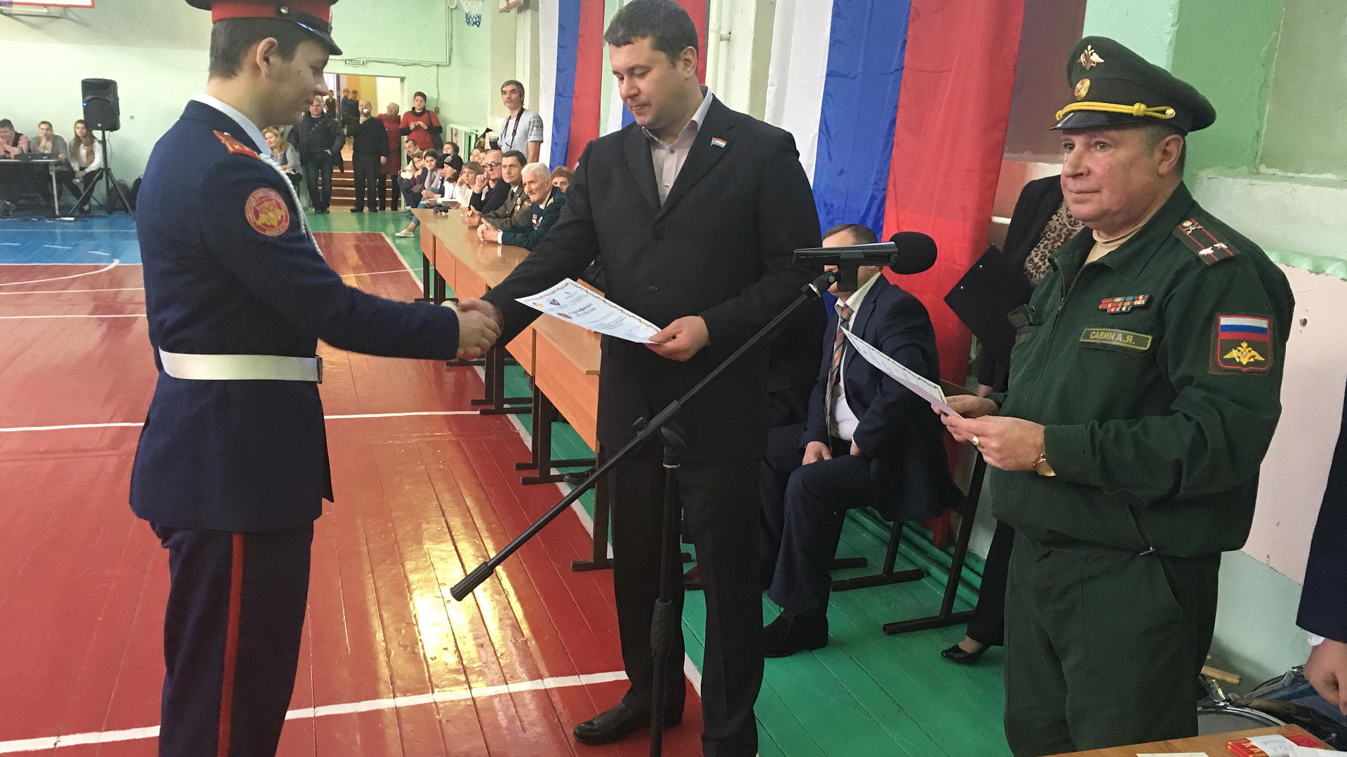 Соратник "РОДИНЫ" поблагодарил самарских кадетов за их участие в пропаганде патриотизма