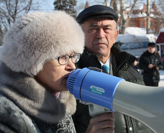 Алтайская "РОДИНА" организовала митинг в поддержку экс-мэра Горно-Алтайска
